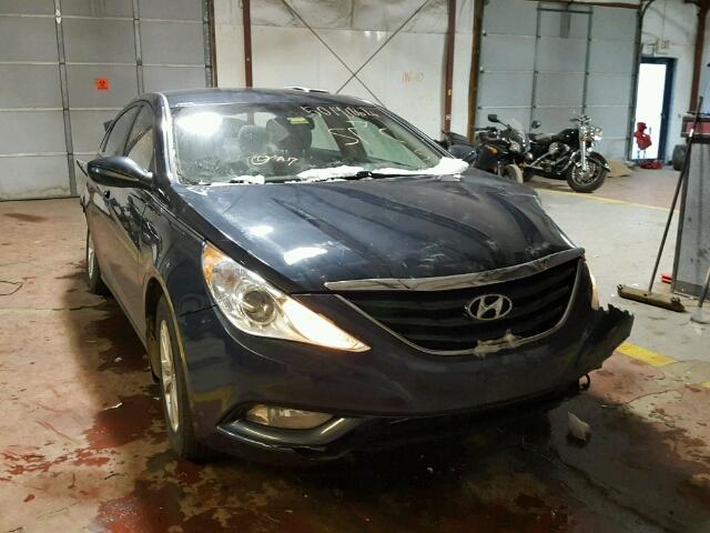 5NPEB4AC2DH509905 - 2013 HYUNDAI SONATA GLS BLUE photo 1