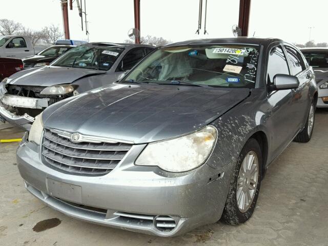 1C3LC56R88N123278 - 2008 CHRYSLER SEBRING TO SILVER photo 2