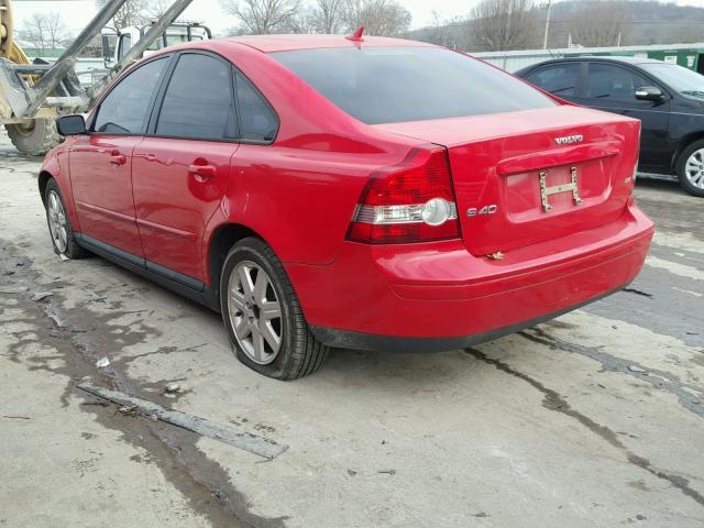 YV1MS382642017327 - 2004 VOLVO S40 2.4I RED photo 3