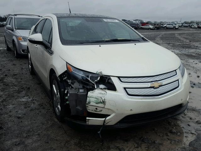 1G1RB6E47CU117645 - 2012 CHEVROLET VOLT WHITE photo 1