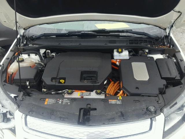 1G1RB6E47CU117645 - 2012 CHEVROLET VOLT WHITE photo 7