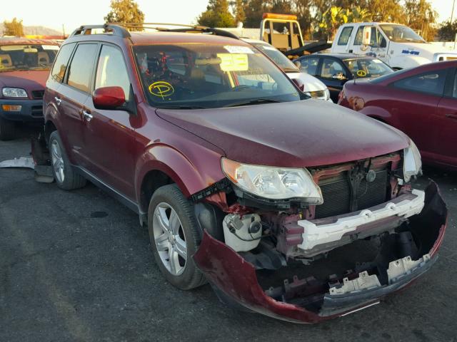 JF2SH63679H710176 - 2009 SUBARU FORESTER 2 RED photo 1