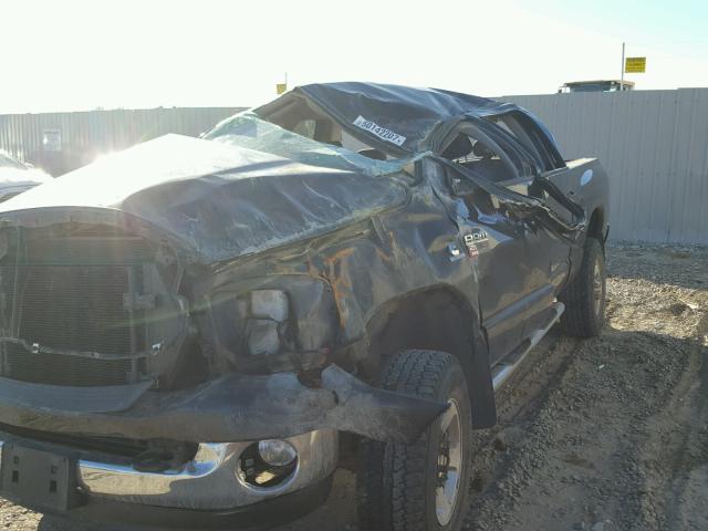 3D7KS28A08G144897 - 2008 DODGE RAM 2500 S BLACK photo 9