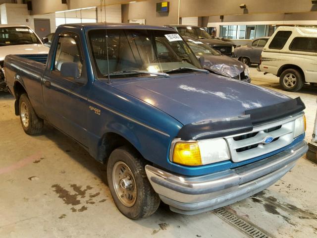 1FTCR10A8RUA76668 - 1994 FORD RANGER GREEN photo 1