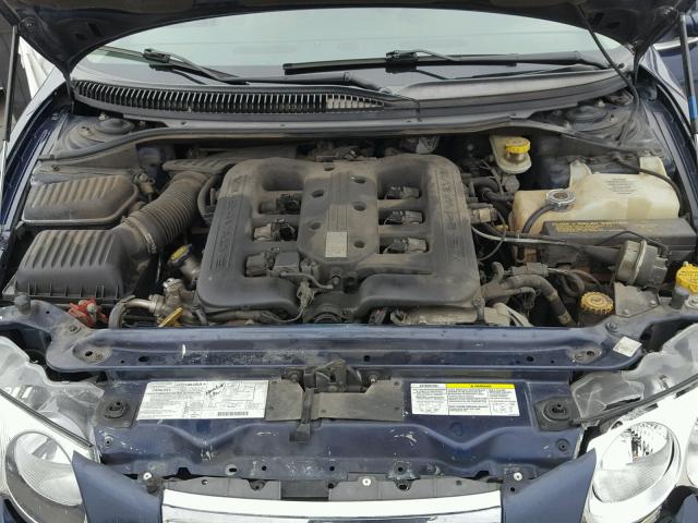 2C3HE76K84H680273 - 2004 CHRYSLER 300M SPECI BLUE photo 7