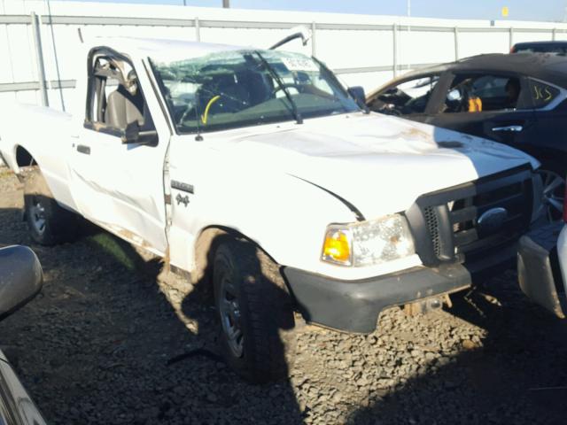 1FTYR11U87PA97711 - 2007 FORD RANGER WHITE photo 1