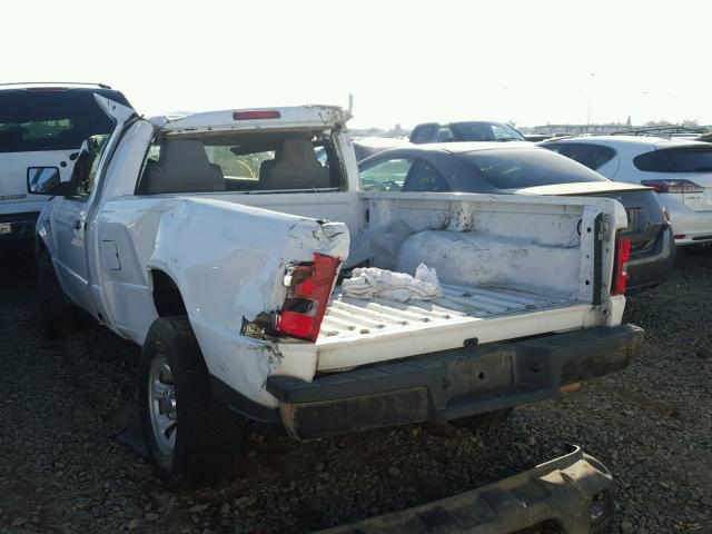 1FTYR11U87PA97711 - 2007 FORD RANGER WHITE photo 3