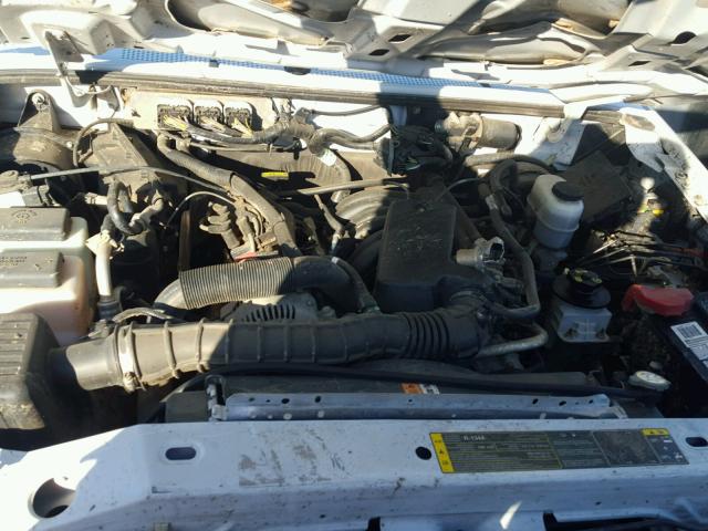 1FTYR11U87PA97711 - 2007 FORD RANGER WHITE photo 7