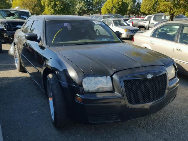 2C3KA43RX6H367486 - 2006 CHRYSLER 300 BLACK photo 1