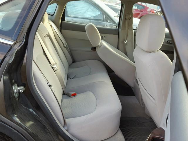 2G4WC582881154889 - 2008 BUICK LACROSSE C BLACK photo 6