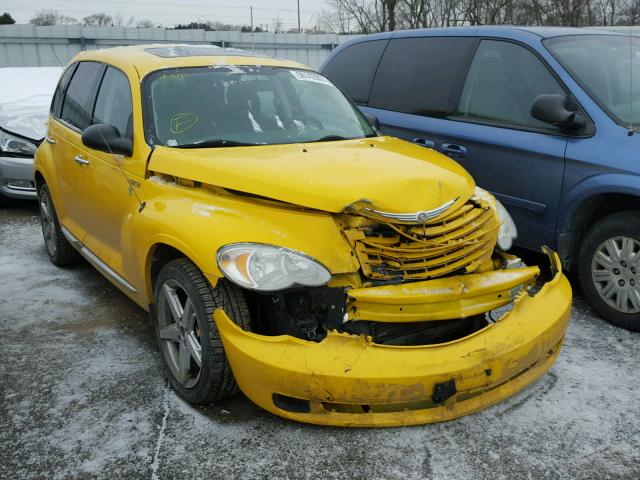 3A8FY58B56T258315 - 2006 CHRYSLER PT CRUISER YELLOW photo 1