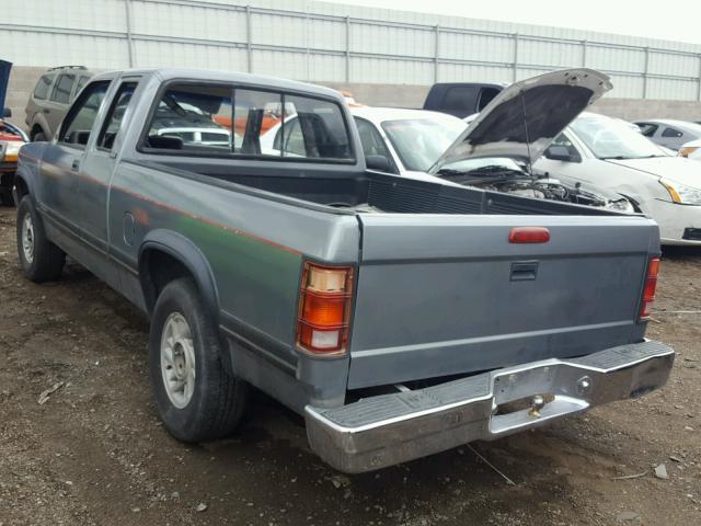 1B7GL23X1SS209992 - 1995 DODGE DAKOTA SILVER photo 3