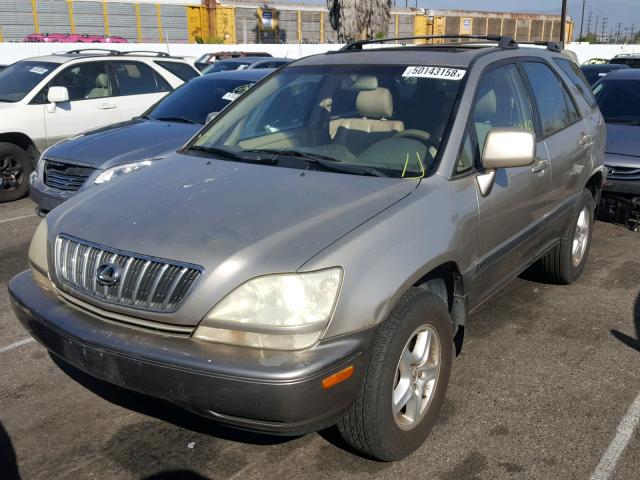 JTJGF10U830159257 - 2003 LEXUS RX 300 TAN photo 2