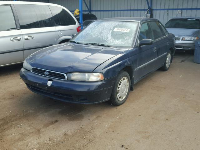 4S3BD4359T6902210 - 1996 SUBARU LEGACY L BLUE photo 2