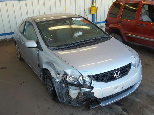 2HGFG1B66AH510235 - 2010 HONDA CIVIC LX SILVER photo 1