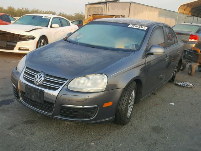 3VWPF71K76M769619 - 2006 VOLKSWAGEN JETTA VALU CHARCOAL photo 2