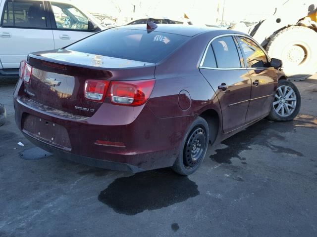 1G11D5SL8FF275675 - 2015 CHEVROLET MALIBU 2LT MAROON photo 4