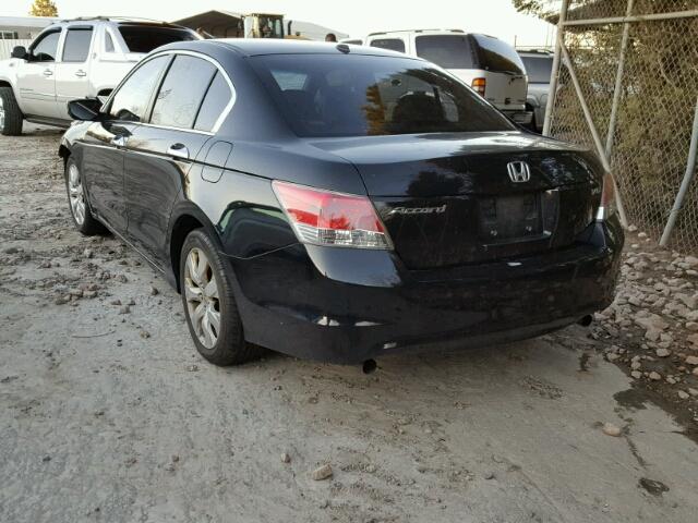 1HGCP36899A006735 - 2009 HONDA ACCORD EXL BLACK photo 3