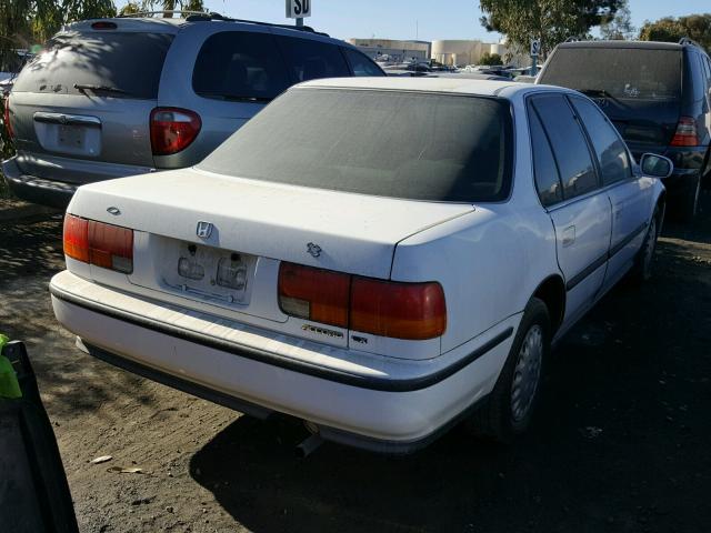 1HGCB7655NA233653 - 1992 HONDA ACCORD LX WHITE photo 4