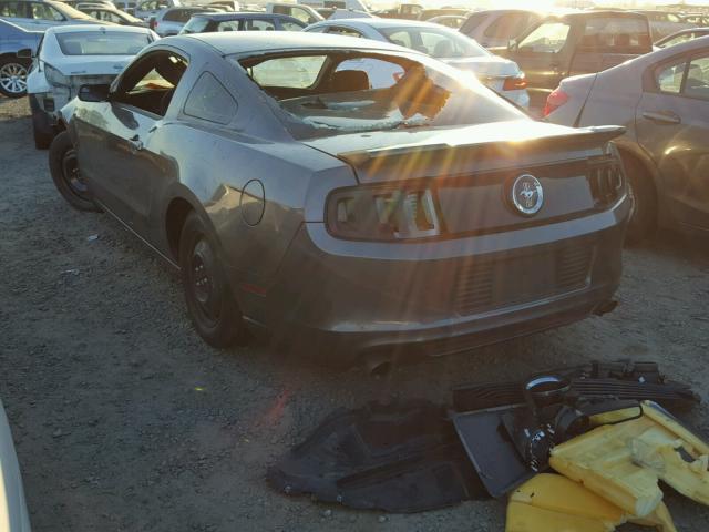 1ZVBP8AM3E5333787 - 2014 FORD MUSTANG GRAY photo 3