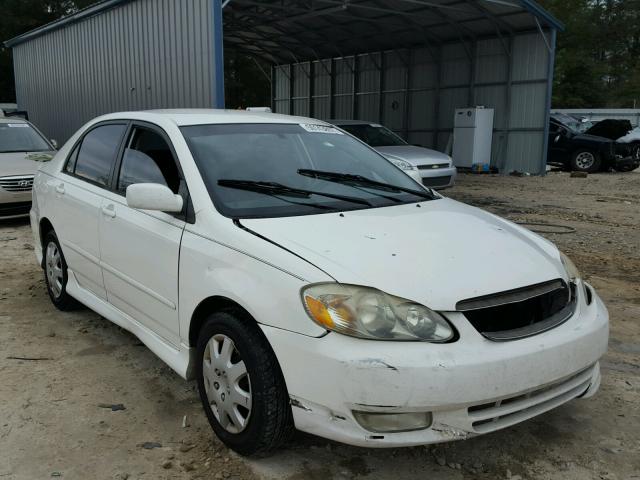 1NXBR32E54Z265628 - 2004 TOYOTA COROLLA S WHITE photo 1