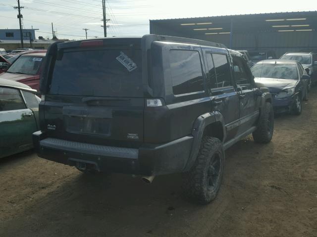 1J8HG58207C637795 - 2007 JEEP COMMANDER შავი ფოტო 4