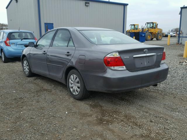 4T1BE32KX6U718601 - 2006 TOYOTA CAMRY LE GRAY photo 3