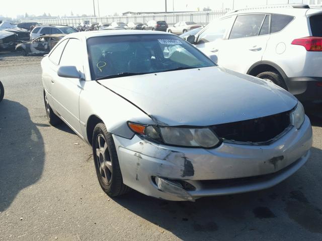 2T1CF28P52C554670 - 2002 TOYOTA CAMRY SOLA SILVER photo 1