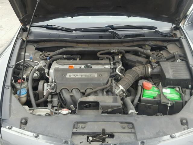 1HGCS12758A023630 - 2008 HONDA ACCORD EX GRAY photo 7