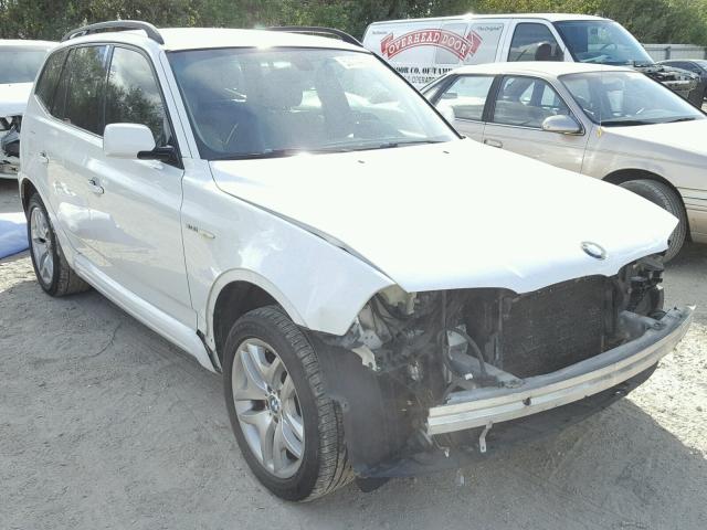 WBXPA93406WG80329 - 2006 BMW X3 3.0I WHITE photo 1