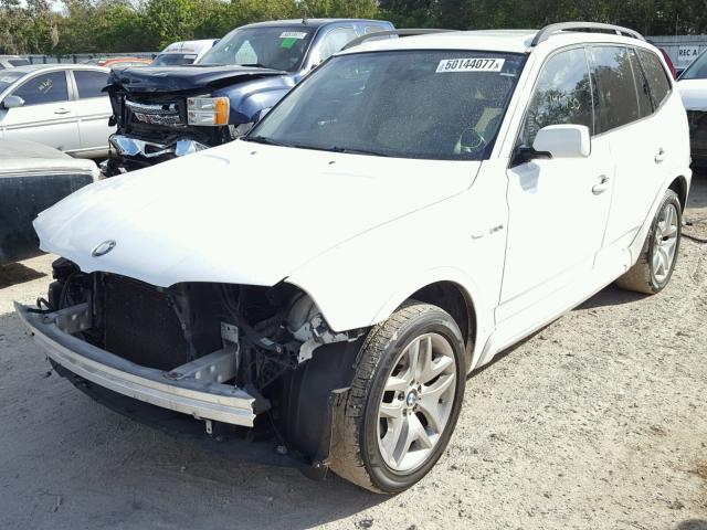 WBXPA93406WG80329 - 2006 BMW X3 3.0I WHITE photo 2