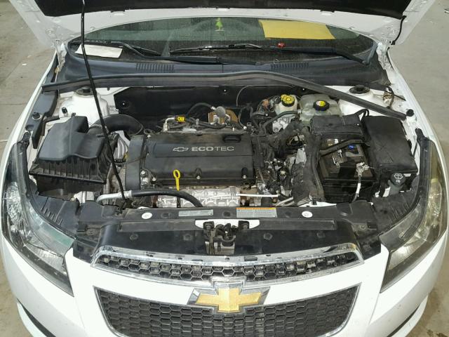 1G1PC5SH0C7290511 - 2012 CHEVROLET CRUZE LS WHITE photo 7