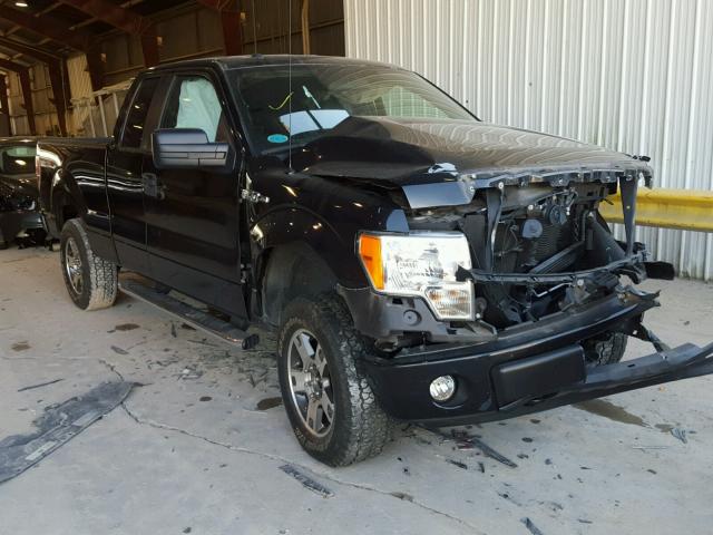 1FTFX1EF4DFC62096 - 2013 FORD F150 SUPER BLACK photo 1