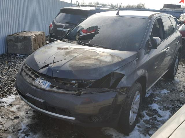 JN8AZ08W16W507549 - 2006 NISSAN MURANO SL BLACK photo 2