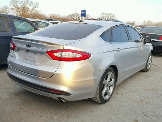 3FA6P0G75GR328023 - 2016 FORD FUSION S SILVER photo 4