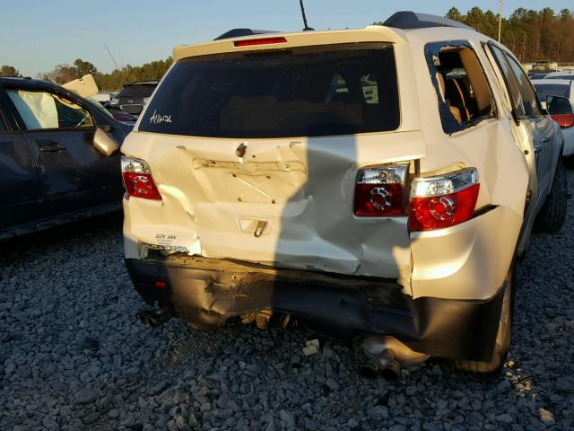 1GKKRRED0CJ391409 - 2012 GMC ACADIA SLT Krem foto 9