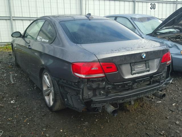 WBAWB73577P155020 - 2007 BMW 335 I GRAY photo 3