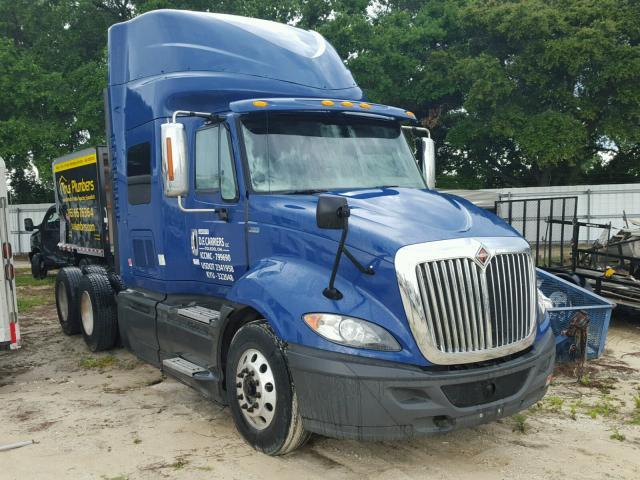 3HSDHSJR3DN340086 - 2013 INTERNATIONAL PROSTAR BLUE photo 1