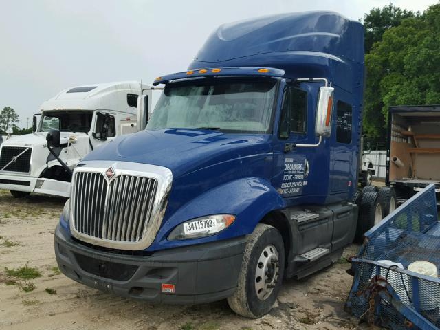 3HSDHSJR3DN340086 - 2013 INTERNATIONAL PROSTAR BLUE photo 2