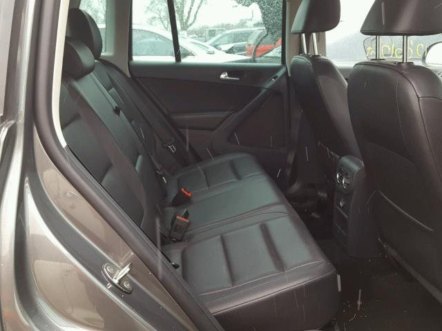 WVGBV7AX4CW003334 - 2012 VOLKSWAGEN TIGUAN S GRAY photo 6