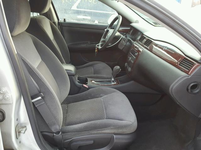 2G1WA5EKXA1117520 - 2010 CHEVROLET IMPALA LS SILVER photo 5