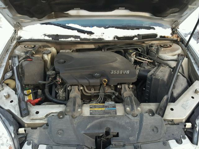 2G1WA5EKXA1117520 - 2010 CHEVROLET IMPALA LS SILVER photo 7