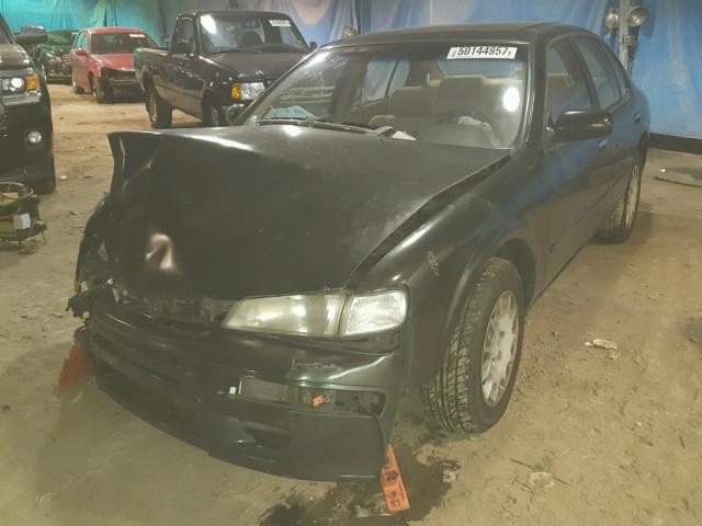 JN1CA21D0WM923400 - 1998 NISSAN MAXIMA GLE BLACK photo 2