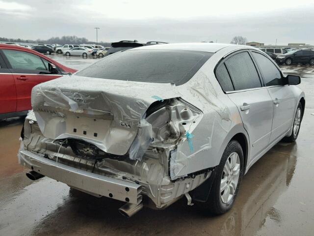 1N4AL2AP5AN502516 - 2010 NISSAN ALTIMA BAS SILVER photo 4