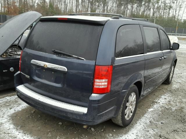 2A8HR54P38R664218 - 2008 CHRYSLER TOWN & COU BLACK photo 4