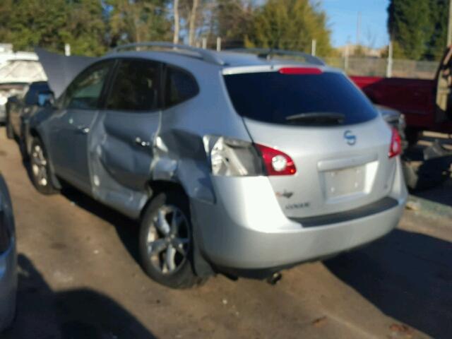JN8AS5MT5AW027388 - 2010 NISSAN ROGUE S SILVER photo 3