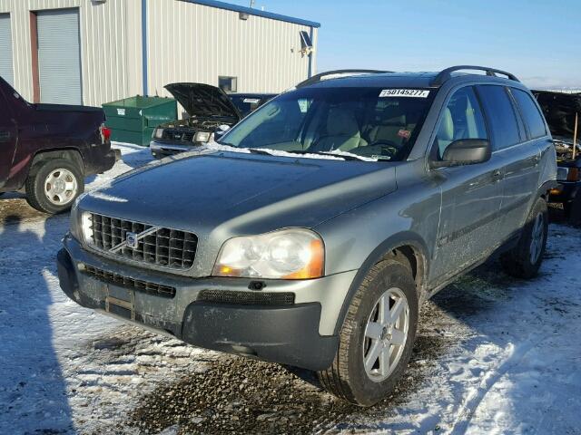 YV4CZ592861308098 - 2006 VOLVO XC90 GREEN photo 2