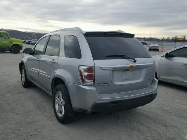 2CNDL73F466136726 - 2006 CHEVROLET EQUINOX LT SILVER photo 3