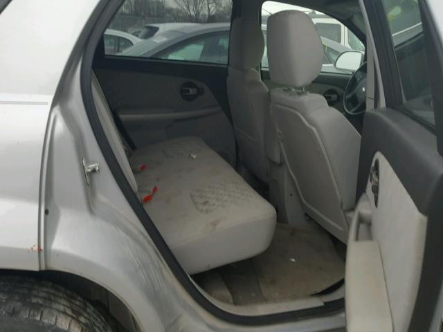 2CNDL73F466136726 - 2006 CHEVROLET EQUINOX LT SILVER photo 6