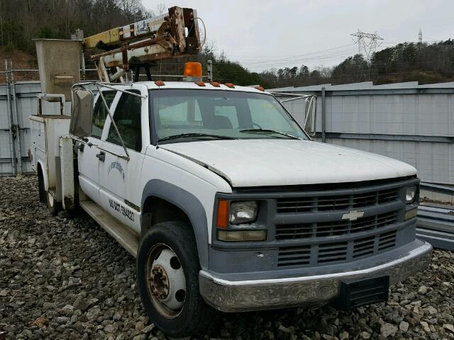 1GBKC34J2VJ102118 - 1997 CHEVROLET 3500 HD WHITE photo 1